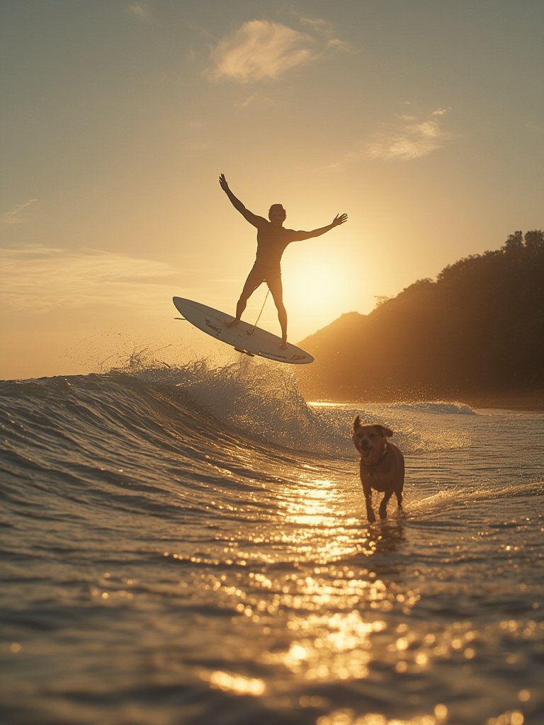 foil surf board - Illustration 3