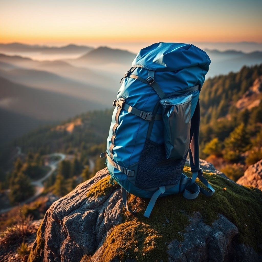 hiking backpack product view