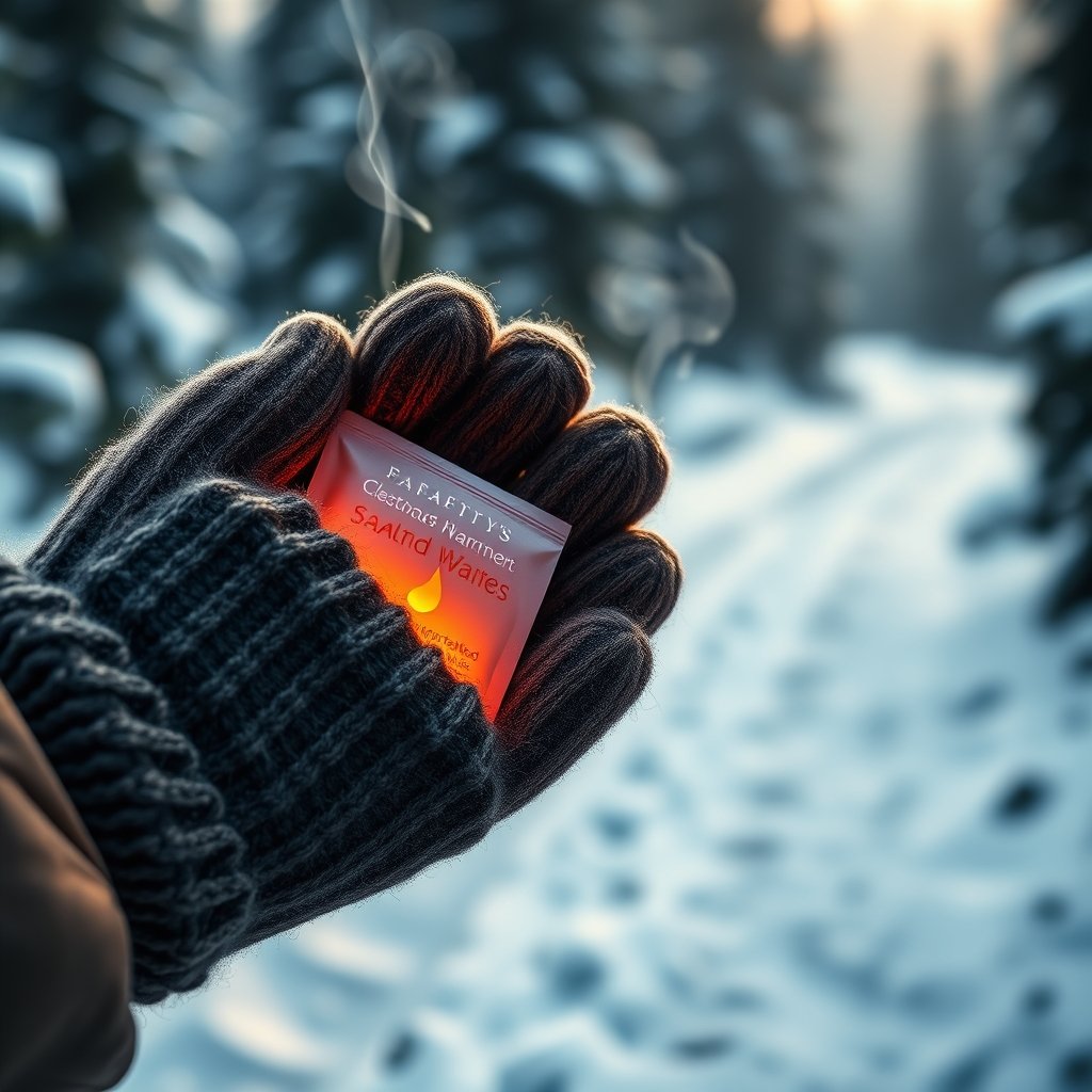 hand warmers in action