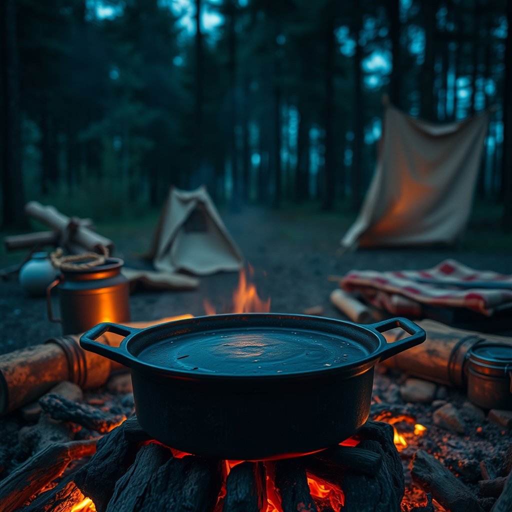 camp cooker product view