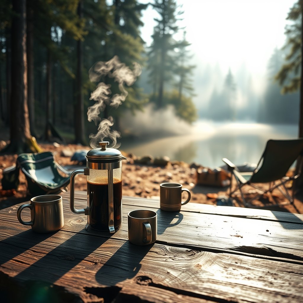 camping frenchpress product view