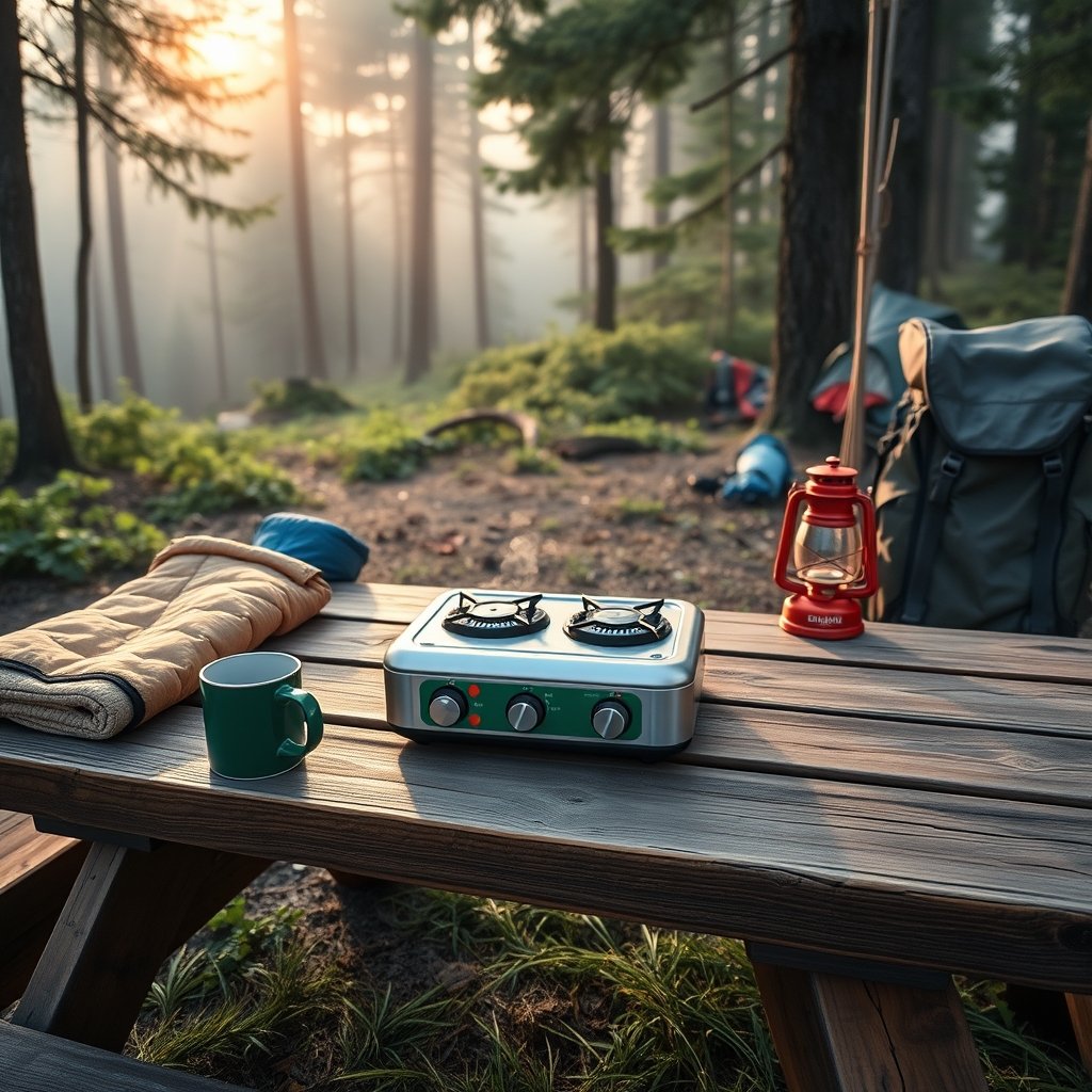 camping stove product view