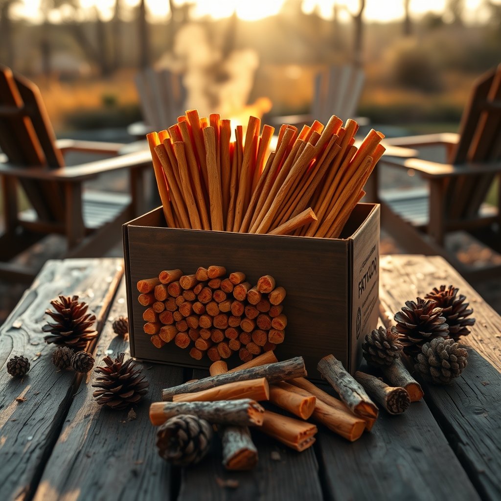 fatwood firestarter product view