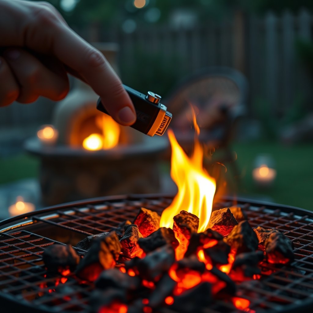 Grill Lighters: 4 Ultimate Checklist For Best Results In 2026 2 grill lighters in action