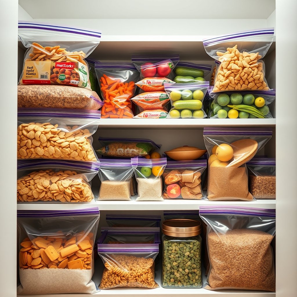 storage bags in action