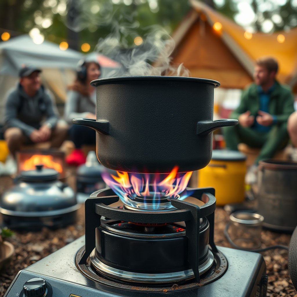 Propane Burner: 7 Ultimate Steps For Amazing Outdoor Cooking In 2026 2 propane burner in action