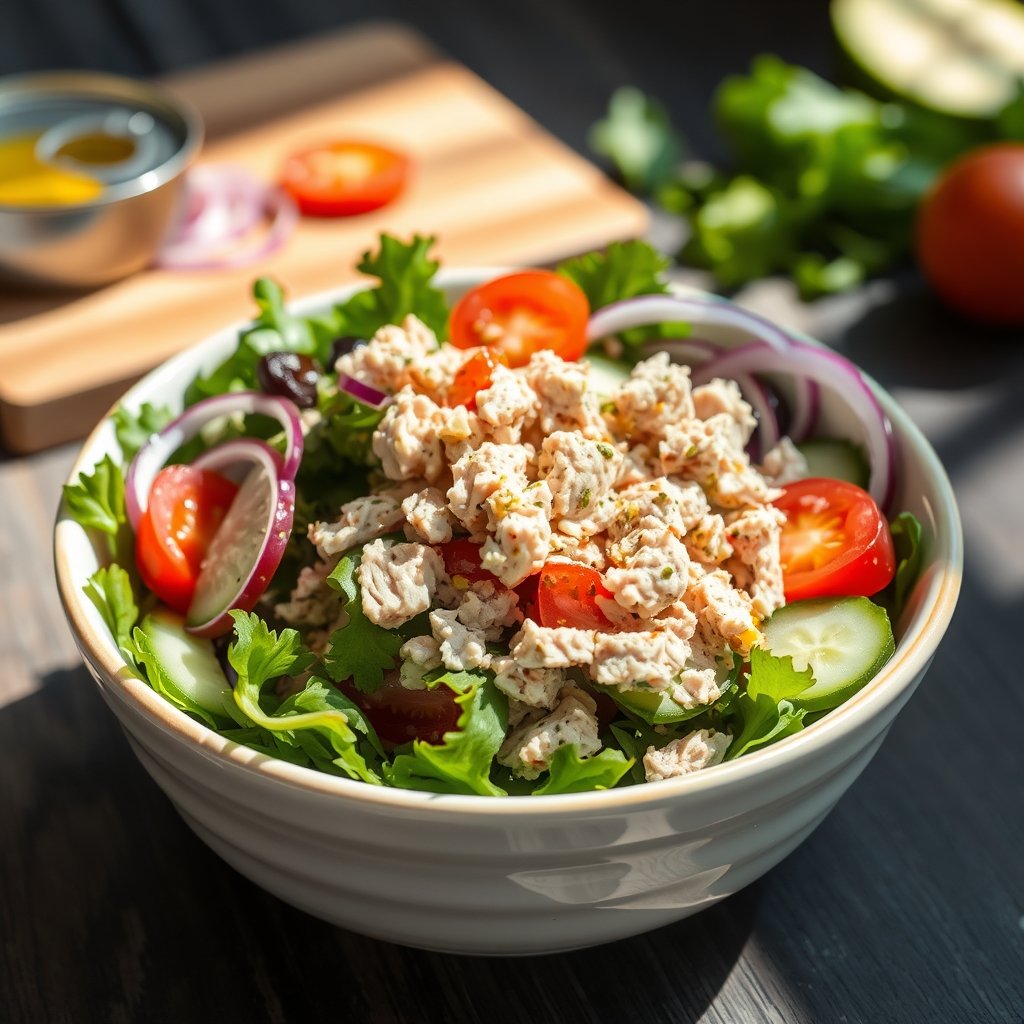 chunk tuna in action